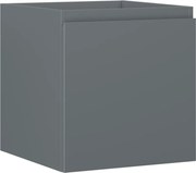 Mexen Orio szafka łazienkowa podumywalkowa 45 cm, 1 szuflada, grafit mat - 91A10-04547-1-BF66