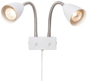 Markslöjd 108900 - Kinkiet punktowy CIRO 2xGU10/7W/230V biały