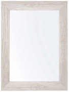 Lustro ścienne w drewnianej ramie, 38 x 48 cm