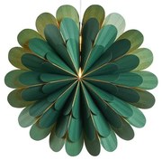 Zielona dekoracja świetlna ze świątecznym motywem ø 45 cm Marigold – Markslöjd