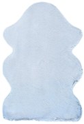 Niebieski dywan Universal Fox Liso, 60x90 cm