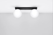 Listwa oświetleniowa YOLI 2 czarna SOLLUX  LIGHTING