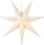 Biała wisząca dekoracja świetlna ze świątecznym motywem ø 70 cm Sombra – Markslöjd