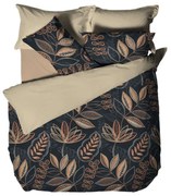 B.E.S. Petrovice Flanelowa pościel Noční listí,140 x 200 cm, 70 x 90 cm