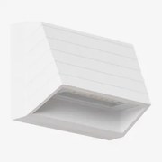 Zewnętrzna Lampa Ścienna Led Z Aluminium Nolise Biała - Sklum