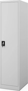 Szafa na akta kartotekowa na klucz szara ALEX D600 450 x 1850 x 600 mm