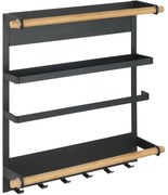 Wenko Organizer kuchenny ścienny Magna, czarny