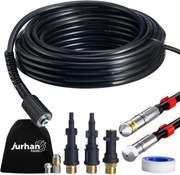 Zestaw do czyszczenia rur Premium, 15m, czarna Jurhan