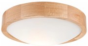 Lampa sufitowa OAK SLIM 1xE27/60W/230V dąb Ø 27 cm