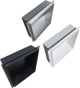 Półka wnękowa ścienna ze stali nierdzewnej BS303010