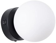 Kinkiet YOLI 1 czarny z włącznikiem SOLLUX  LIGHTING