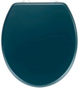 Zielona deska sedesowa Wenko Prima, 38x41 cm