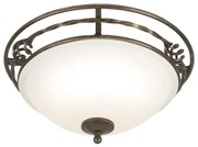 Elstead PB-F-A-BLK-GOLD - Lampa sufitowa PEMBROKE 2xE27/60W/230V