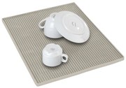 Beżowa gumowa podkładka do naczyń 40x30 cm Maxi – Wenko