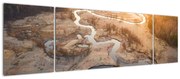 Obraz - Świt nad meandrami (170x50 cm)