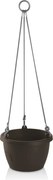 Gardenico Doniczka samonawadniająca wisząca Marina brązowy, śr. 25 cm, śred. 25 cm