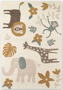 Dywan dziecięcy Safari Adventures – Zwierzęta 120 cm x 170 cm Atest Oeko Tex