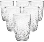 Bormioli Rocco 6-częściowy zestaw szklanek Glit, 380 ml, 380 ml