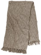 Jasnobrązowa bawełniana narzuta na łóżko dwuosobowe 250x260 cm Sahara – Tiseco Home Studio