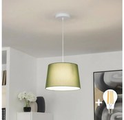 Brilagi - Lampa wisząca LED na lince CERIA 1xE27/40W/230V Śr. 30 cm zielona