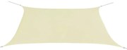 Kremowy żagiel ogrodowy C4-T11