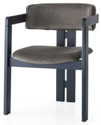 Krzesło do jadalni CO Anthracite and Black