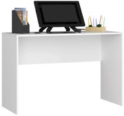 Białe Minimalistyczne Biurko Dziecięce, Młodzieżowe D9-P34