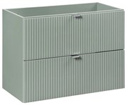 Szafka pod umywalkę LINE REED GREEN D 82-80-2S zielona COMAD
