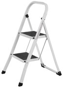 Składane schodki 2 stopnie STEPLADDER, białe