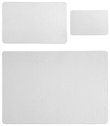 Silikonowe pokrywki do żywności, prostokątne, 3 sztuki