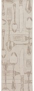 Dywan Cottage Cutlery beige/mink 60x180cm