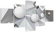 Geometryczny abstrakcyjny obraz (125x70 cm)