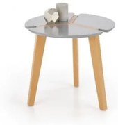 Ława ZETA 50x50 szara/buk - powystawowa HALMAR