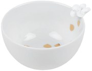 Biała porcelanowa miska FLOWER