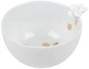 Biała porcelanowa miska FLOWER
