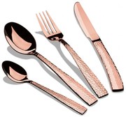 Komplet złotych sztućców w stylu glamour N9-G04