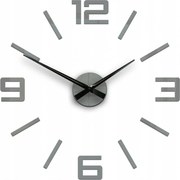 Zegar ścienny naklejany duży nowoczesny akrylowy na ścianę do kuchni salonu