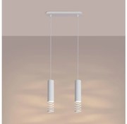 Sollux SL.1687 - Żyrandol na lince LAMI 2xGU10/10W/230V biały