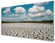 Obraz Akrylowy Wyschnięta Rzeka Krajobraz