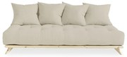 Sofa z beżowym obiciem Karup Design Senza Natural/Beige