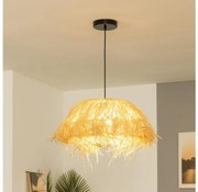 Brilagi - LED lampa wisząca na linku CERIA BOHO 1xE27/40W/230V średnica 40 cm rafia