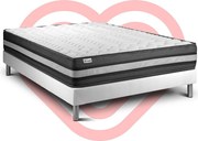 lózka z materacem VITAL POWER ZEN 160 x 190 cm Rama lózka Bialy