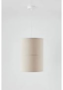 Lampa Sufitowa Olinda Biała & Biała Gardenia Ø30 Cm - ↑45 Cm Olinda - Sklum