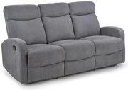 Sofa trzyosobowa rozkładana popielata D5-Z96