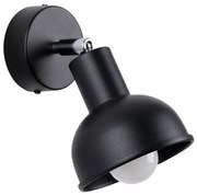 Czarny ruchomy kinkiet punktowy z metalu - A625 S2-C69