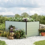 GFP 99 x 150 x 77 cm Grządka podwyższona, aluminium anodowane - (GFPV00330)