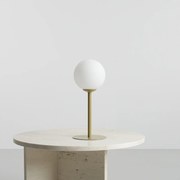 Lampka stołowa w kolorze pistacjowym Pinne