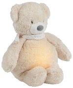 Nattou - Zabawka do przytulania z melodyjką i światełkiem SLEEPY BEAR 4w1 beżowe