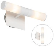 Nowoczesna Kinkiet / Lampa scienna łazienkowy biały IP44 2 punkty świetlne - Wanna Nowoczesny Oswietlenie wewnetrzne