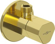 Mexen T zawór kątowy do baterii 1/2"x3/8", złoty - 79973-50